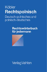 Rechtspolnisch - Gerhard K&ouml;bler