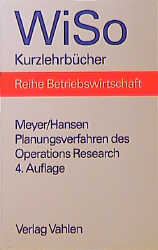 Planungsverfahren des Operations Research