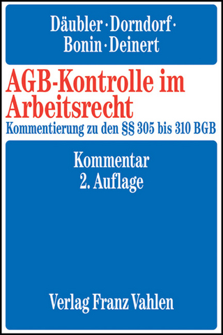 AGB-Kontrolle im Arbeitsrecht