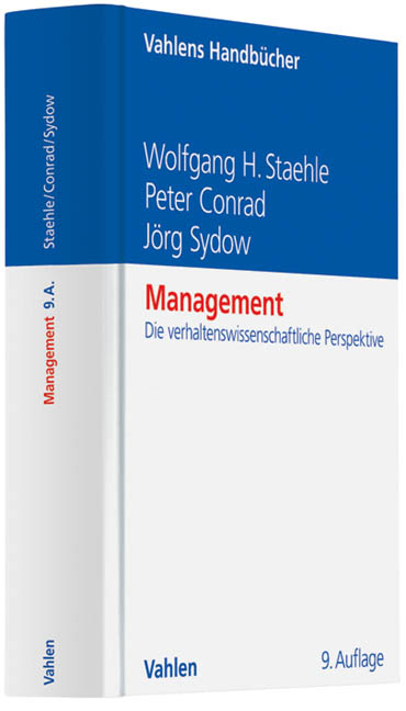 Management - Wolfgang H. Staehle, Peter Conrad, Jörg Sydow