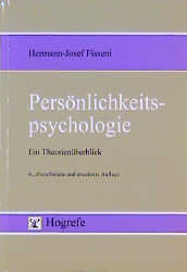 Pers&ouml;nlichkeitspsychologie - Hermann-Josef Fisseni