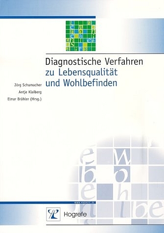 Diagnostische Verfahren zu Lebensqualit&auml;t und Wohlbefinden - 