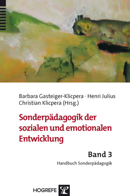 Sonderp&auml;dagogik der sozialen und emotionalen Entwicklung - 