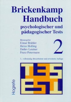 Brickenkamp Handbuch psychologischer und pädagogischer Tests