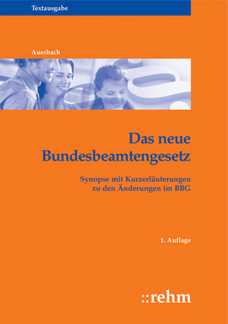 Beamtenrecht des Bundes und der Länder - Gesamtausgabe B / Das neue Bundesbeamtengesetz