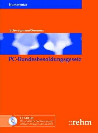 PC Bundesbesoldungsgesetz, Kommentar, CD-ROM