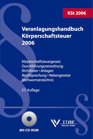 Veranlagungshandbuch Körperschaftsteuer 2006