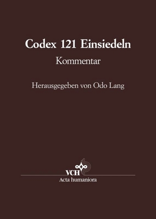 Die Handschrift 121 der Stiftsbibliothek Einsiedeln