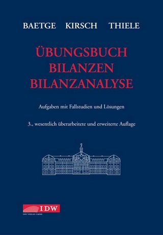 Übungsbuch Bilanzen und Bilanzanalyse