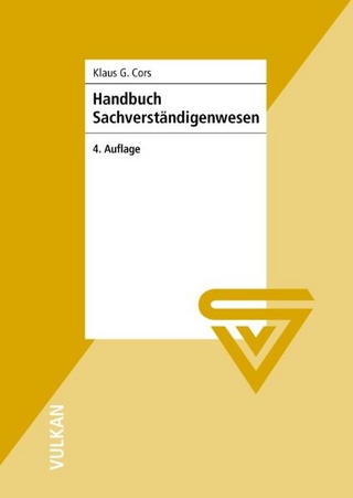 Handbuch Sachverständigenwesen
