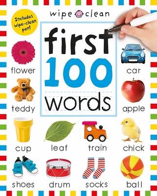 Wipe Clean: First 100 Words - Roger Priddy