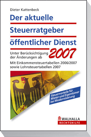 Der aktuelle Steuerratgeber öffentlicher Dienst 2007