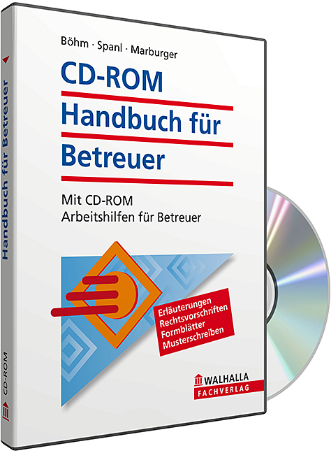 CD-ROM Handbuch f&uuml;r Betreuer (Grundversion)