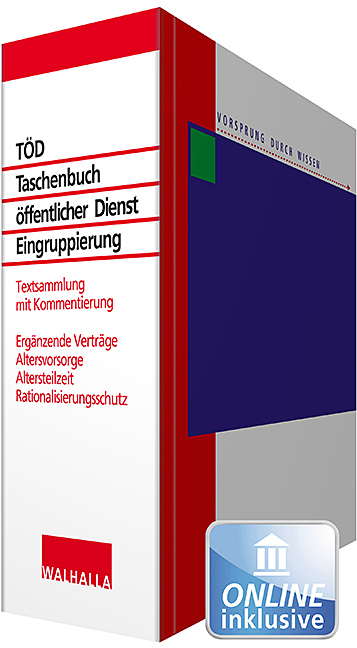 T&Ouml;D &ndash; Taschenbuch &ouml;ffentlicher Dienst (TV&ouml;D, TV-L)
