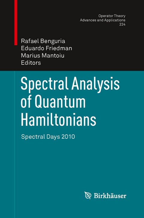 Spectral Analysis of Quantum Hamiltonians - 