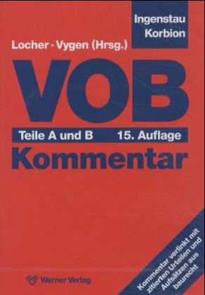 VOB - Teile A und B - Kommentar