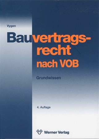 Bauvertragsrecht nach VOB