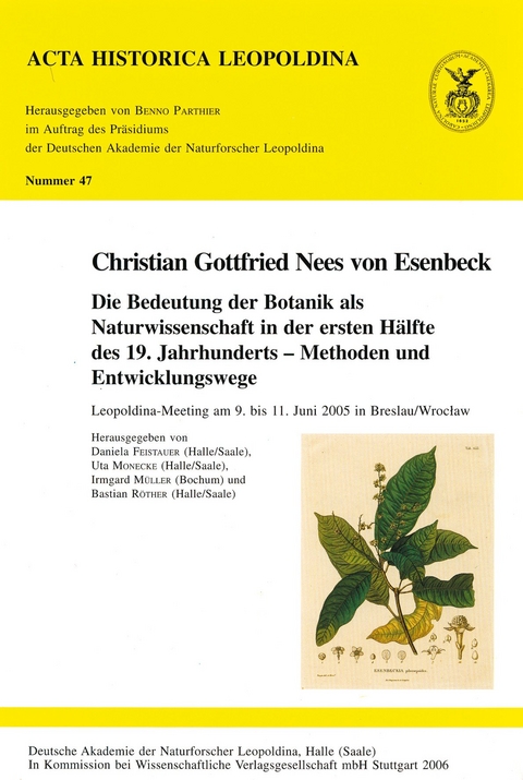 Christian Gottfried Nees von Esenbeck - 