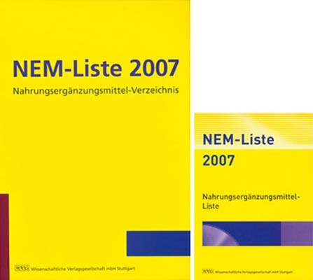 NEM-Liste 2007 - Buch und CD-ROM