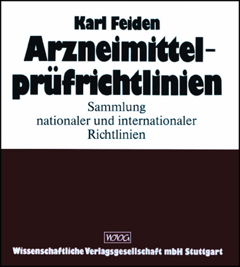 Arzneimittelpr&uuml;frichtlinien