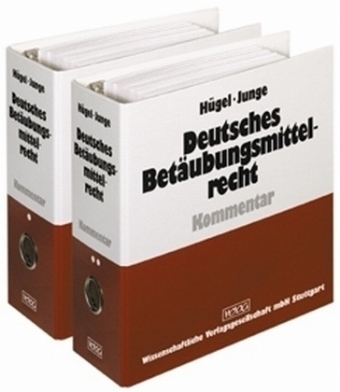 Deutsches Bet&auml;ubungsmittelrecht - Kommentar - Herbert H&uuml;gel, Wilfried K Junge, Carola Lander, Karl R Winkler