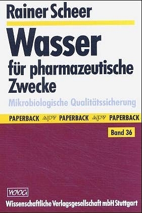 Wasser f&uuml;r pharmazeutische Zwecke