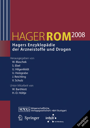 HagerROM DVD 2008 Einzelanwender Apotheken, Arztpraxen
