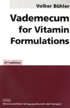 Vademecum for Vitamin Formulations - Volker B&uuml;hler