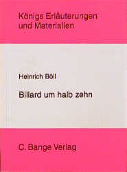 Billard um halb 10 - Heinrich B&ouml;ll