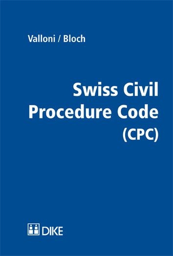 Swiss Civil Procedure Code (CPC) - 