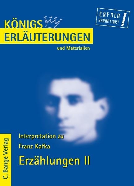 Erz&auml;hlungen II. Das Urteil - In der Strafkolonie - Ein Landarzt - Vor dem Gesetz - Auf der Galerie von Franz Kafka. - Franz Kafka