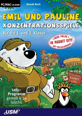 Emil und Pauline in Rabbit City - Konzentrationsspiele für die 1. und 2. Klasse (CD-ROM)