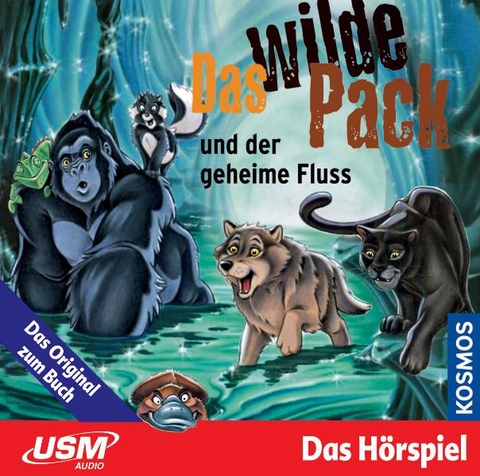Das wilde Pack (Folge 3) - Das wilde Pack und der geheime Fluss (Audio-CD) - Andr&eacute; Marx, Boris Pfeiffer