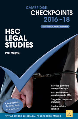 Cambridge Checkpoints HSC Legal Studies 2016-18 - Paul Milgate
