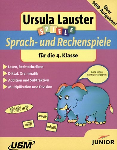 Sprach- und Rechenspiele f&uuml;r die 4. Klasse - Ursula Lauster