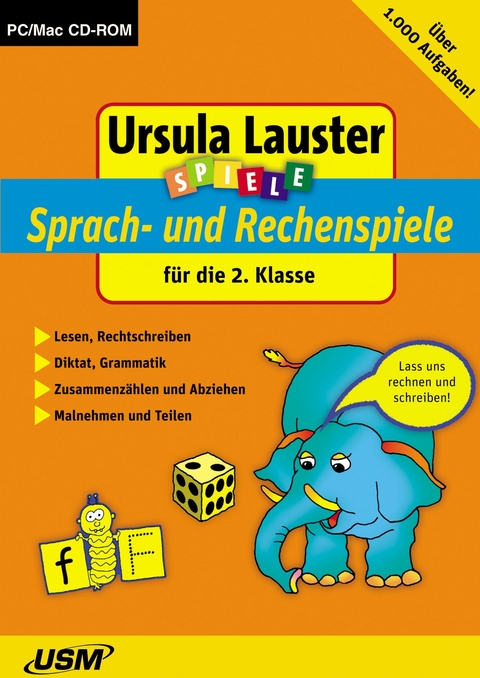 Sprach- und Rechenspiele f&uuml;r die 2. Klasse - Ursula Lauster