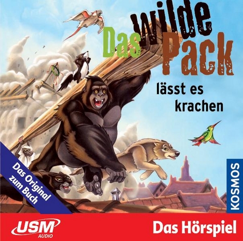 Das wilde Pack (Folge 4) - Das wilde Pack l&auml;sst es krachen (Audio-CD) - Andr&eacute; Marx, Boris Pfeiffer