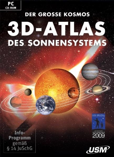 Der gro&szlig;e Kosmos 3D-Atlas des Sonnensystems (DVD-ROM)