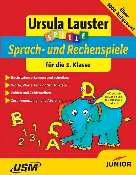 Sprach- und Rechenspiele f&uuml;r die 1.Klasse - Ursula Lauster