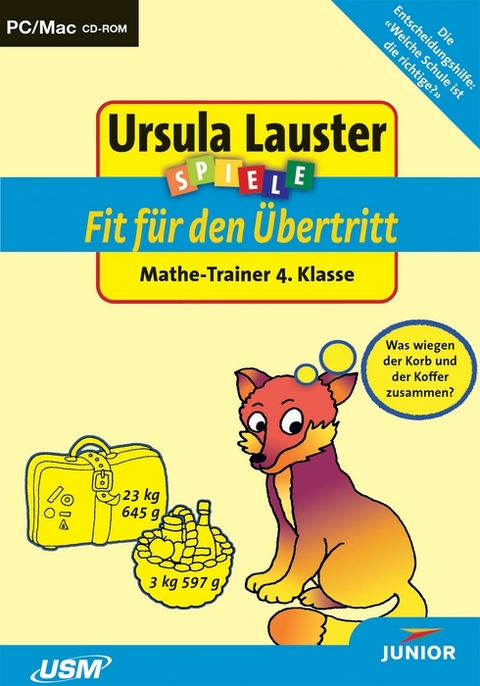 Fit f&uuml;r den &Uuml;bertritt - Mathe-Trainer 4. Klasse - Ursula Lauster