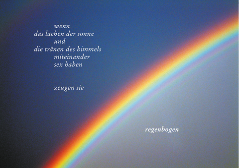 Regenbogen - David Lindner