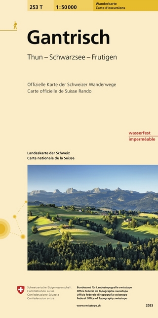 253T Gantrisch Wanderkarte