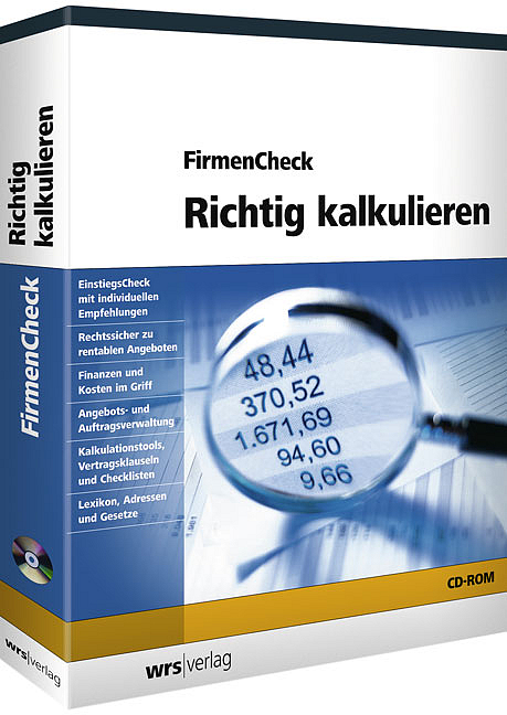 FirmenCheck Richtig kalkulieren