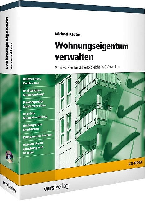 WEV - Wohnungseigentum verwalten auf CD-ROM - Michael Keuter