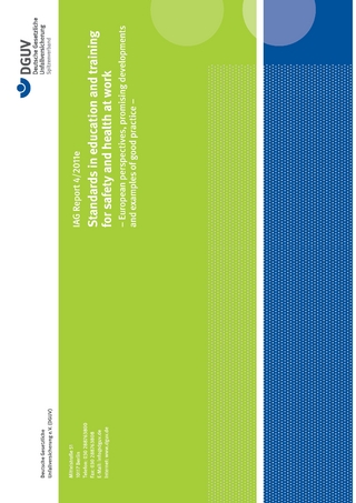 IAG Report 4/2011e Standards in education and training for safety and health at work
