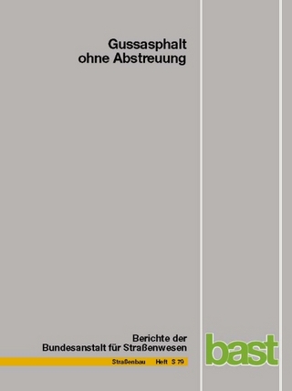 Gusasphalt ohne Abstreuung