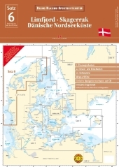 Delius Klasing Sportbootkarten / Limfjord - Skagerrak - D&auml;nische Nordseek&uuml;ste