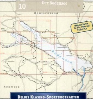 Delius Klasing Sportbootkarten CD-ROM / Bodensee