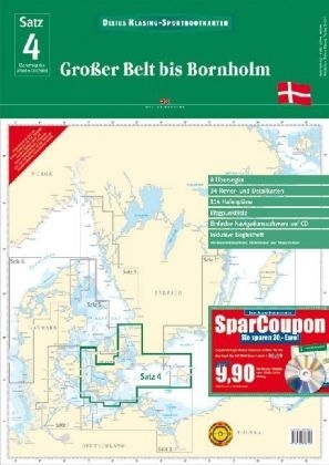 Delius Klasing Sportbootkarten / Gro&szlig;er Belt bis Bornholm