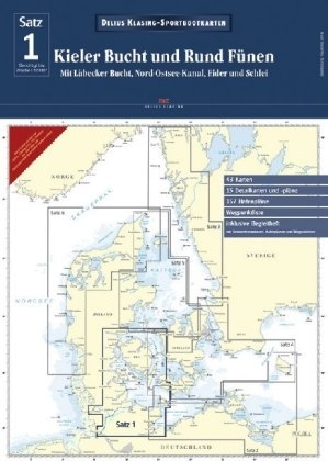 Delius Klasing Sportbootkarten / Kieler Bucht und Rund F&uuml;nen